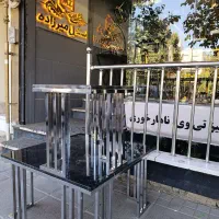 جلومبلی مدل پایه ال رادیاتی کنسول استند نهارخوری|مبلمان خانگی و میز عسلی|مشهد, ولیعصر (شهرک غرب)|دیوار