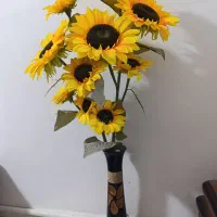 گل با گلدون