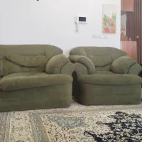 نیم ست راحتی تمام پارچه