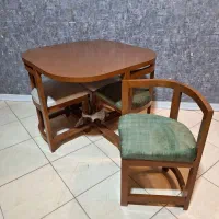 میز ناهارخوری کم جا|میز و صندلی غذاخوری|اسلامشهر, شهرک سعیدیه|دیوار