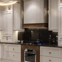 طراحی سه‌بعدی کابینت و کمد + نقشه اجرایی