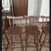 صندلی‌ چوبی اپن