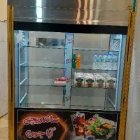یخچال ویترینی ۱۵۰ سانتی و لوازم ساندویچی