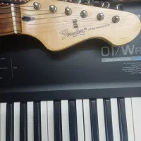 گیتار fender stratocaster ساخت کره|گیتار، بیس، امپلیفایر|کرج, شهرک جهان آرا|دیوار