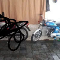 موتور یاماها ۱۰۰ کلکسیونی دوزمانه|موتورسیکلت|قم, شهر قائم|دیوار