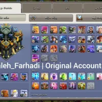 اکانت کلش تاون‌هال 17 با چهارده هزار جم