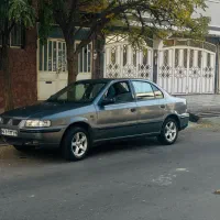 سمند x7 مدل ۱۳۸۵ دوگانه سالم بشرط بی رنگ