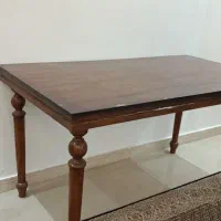 میز غذا خوری چوبی