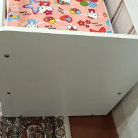 تخت گهواره ای کودک نوزاد  همراه تشک|تخت و صندلی بچه|قم, نیروگاه|دیوار