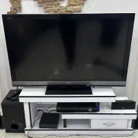 تلوزیون sony bravia و سینما خانواده sony|تلویزیون و پروژکتور|لنگرود, |دیوار