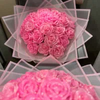 دسته گل های روبانی جاودانه