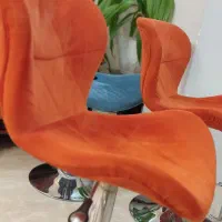 فروش چهار عدد صندلی جک دار،گردان سالم و تمیز