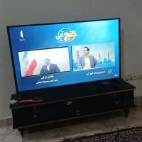 تلویزیون ۵۵ اینچ سام دو سه ماهه خریداری شده|تلویزیون و پروژکتور|تهران, سجاد|دیوار