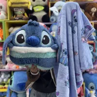 عروسک پولیشی پتو بالشی طرح دار 4 شخصیتی