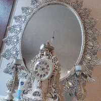 آینه شمعدان|آینه|باغستان, |دیوار