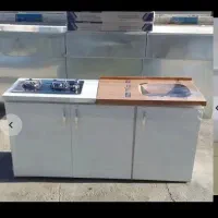 سینک و کابینت و گاز و دو شعله آبچکان شیر سیفون صفه|مصالح و تجهیزات ساختمان|تهران, تهرانسر مرکزی|دیوار