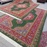 فرش دستباف (بساک) یه جفت قشقایی رنگ گیاهی