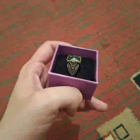 انگشتر نقره زمرد افریقا فوقالعاده