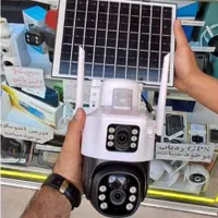 دوربین سیمکارتی پنل خورشیدی ۲لنز