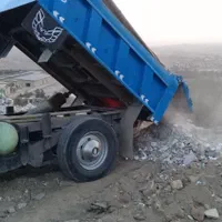 حمل خاک و نخاله  خاکبرداری با نیسان کمپرسی|خدمات حمل و نقل|مشهد, کوی پلیس|دیوار