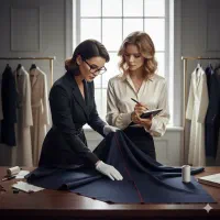 دوخت لباس زنانه، کارگاه خیاطی، مزون حرفه‌ای