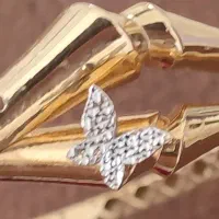 طلای سفید پروانه .و ساعت هوشمند