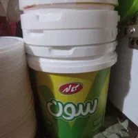 سطل ماست درحدنو سالم بادری بسیارمحکم