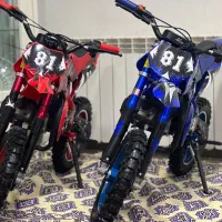 موتور مینی کراس 50cc بنزینی استارتی بچگانه