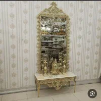 آینه شمعدان برنزی آینه برنز تولیدی پخش برنز