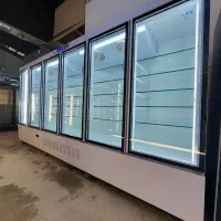 یخچال ویترینی فریزر ایستاده نوفراست بدون برفک ۳در