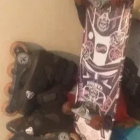 یک اسکیت برندK2 و اسکوبردالمانی برندیاماها|دوچرخه، اسکیت، اسکوتر|تهران, شارق|دیوار