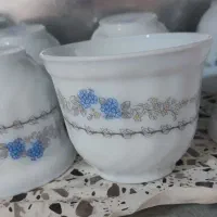 ده عدد قندان و دو دست استکان ارکوپال|ظروف سرو و پذیرایی|بانه, |دیوار