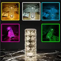 چراغ شارژی رومیزی با طراحی کریستال|چراغ خواب و آباژور|مشهد, سناباد|دیوار