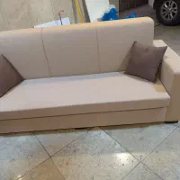 مبل 7 نفره راحتی با چوب روس و پارچه ترک درجه یک