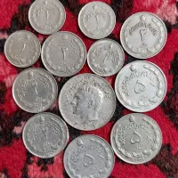 ۱۲ عدد سکه شاهی با هم ۶۰۰ هزار تومن