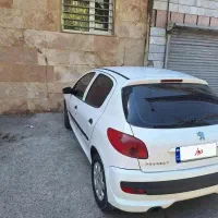 پژو ۲۰۶سفید بی رنگ مدل ۹۴