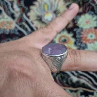 انگشتر عقیق سوسنی یمنی