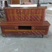 ست کامل کنسول، میز تلویزیون، جاکفشی MDF وکیوم|میز تلویزیون|پارس‌آباد, |دیوار