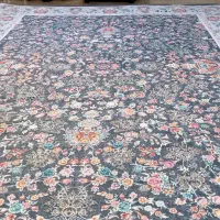 دوتا. رو فرشی مخمل ترک 9متری کش دار