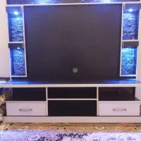 میز تلویزیون ام دی اف کاملا سالم در حد
