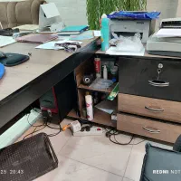 میز مدیریت و گاوصندوق|دفتر کار|دوگنبدان, |دیوار