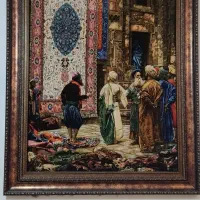 تابلو فرش بازار قاهره