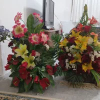 گل مصنوعی زیباباسبد