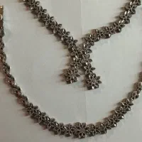 نیم ست نقره|جواهرات|بروجرد, |دیوار