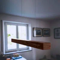 چراغ خطی آویز|لوستر و چراغ آویز|قم, ارم|دیوار