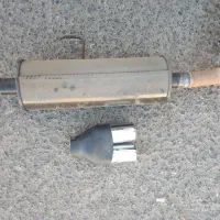 سر اگزوز دو لول و منبع اسپرت 106 بزرگ جی اس|قطعات یدکی و لوازم جانبی|زنجان, |دیوار