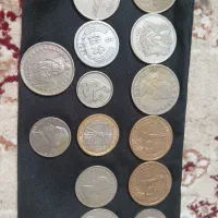 نمکدان روکش نقره وانگشتر و سکه های کم یاب