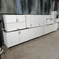 فروش کابینت دست دوم ام دی اف۵متر زمینی۴نیم هوای