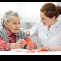 نگهداری سالمند زن ، فقط دوشب درهفته