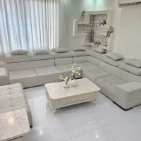 مبلمان ال به همراه کاور مبل